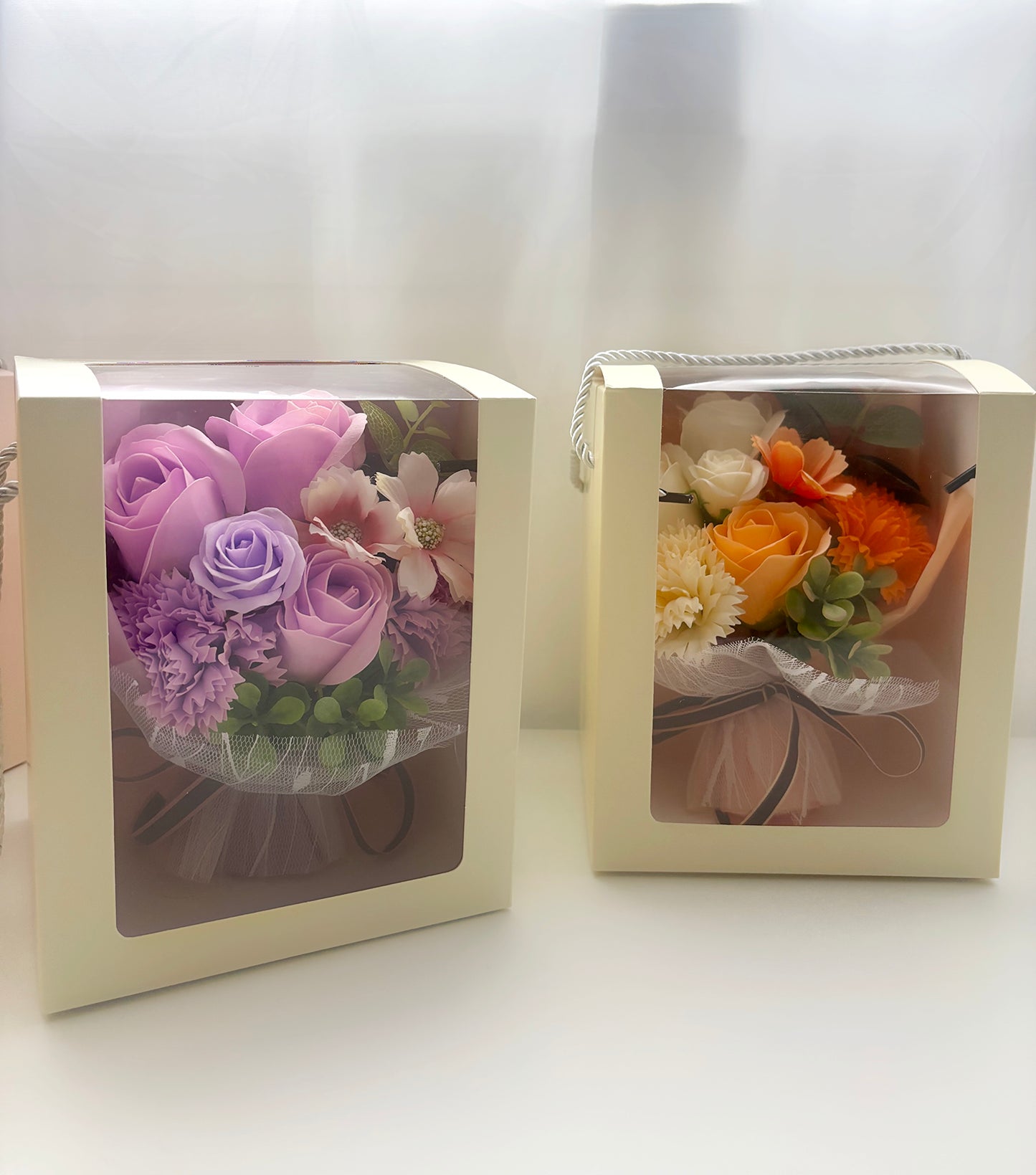 Bouquet de roses artificielles personnalisée